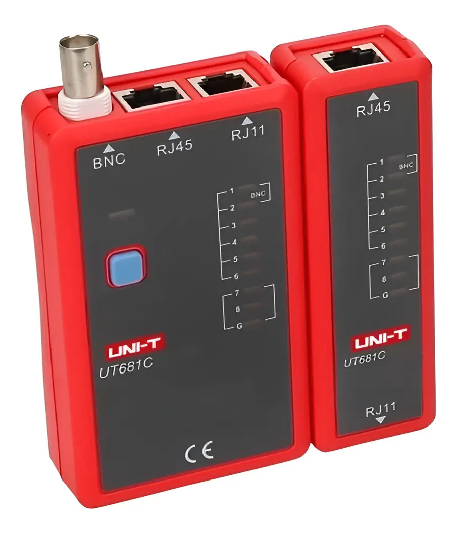 Probador De Cables Bnc Rj11 Rj45 Uni-t Ut681c Stratta Hnos