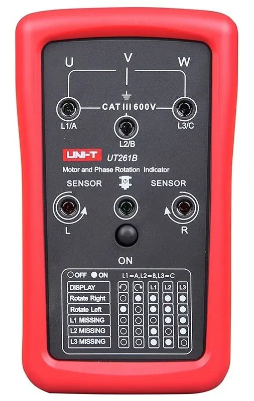 Detector Indicador De Fases Uni-t Ut261b 3 Fases