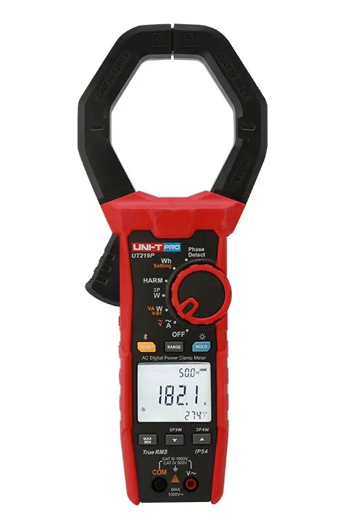 Pinza Amperimétrica Potencia Activa/aparente/reactiva Ut219p