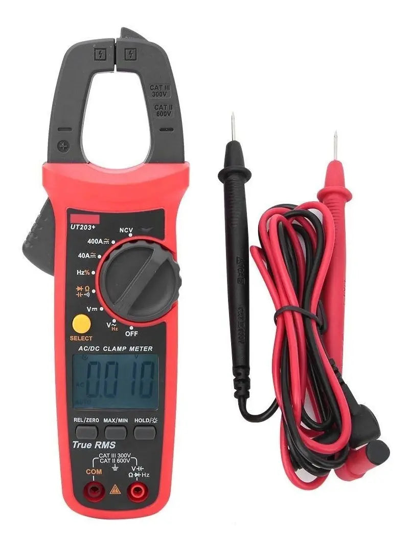 Pinza Amperimetrica Ac/dc Uni-t Modelo Ut203+