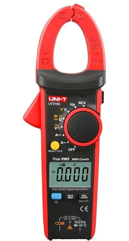 Pinza Amperimetrica Digital Uni-t Ut216c Ac/dc
