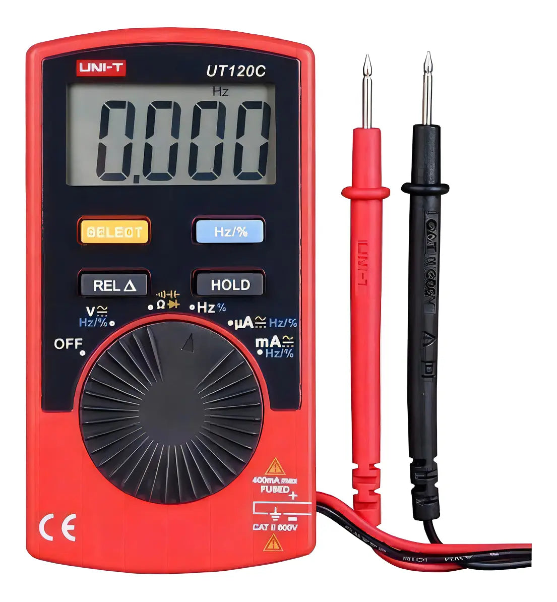 Multimetro Digital De Bolsillo Autorango Uni-t Ut120c