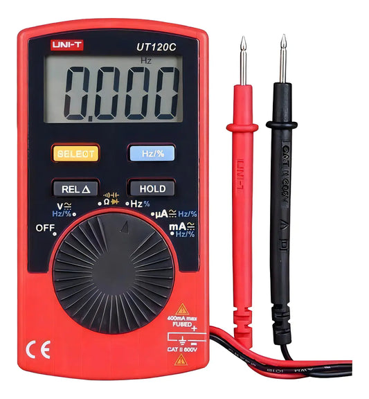 Multimetro Digital De Bolsillo Autorango Uni-t Ut120c