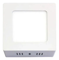 Plafon Exterior Techo Led Cuadrado 6w Frió Dense