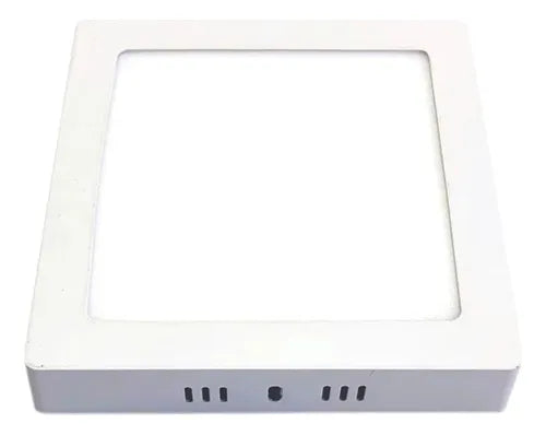Plafon Exterior Techo Led Cuadrado 12w Cálido Dense