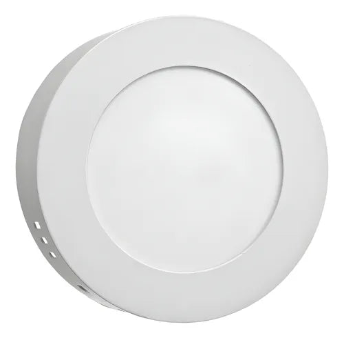 Foco Sobrepuesto Redondo 6w Led Luz Cálida Plafon