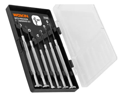 Juego De Destornilladores De Precisión 6 Pcs Marca Wokin
