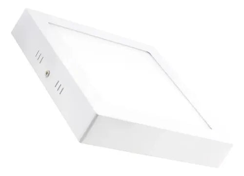 Plafon Exterior Techo Led Cuadrado 18w Cálido Dense