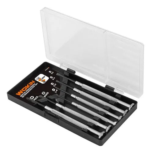 Juego De Destornilladores De Precisión, 6 Piezas, Wokin Wt