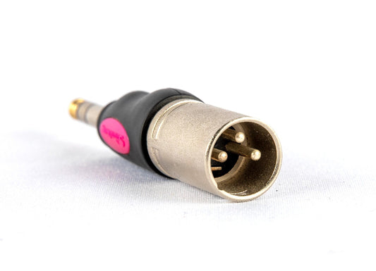 Adaptador macho canon 3 pin a macho 1/4 stereo
